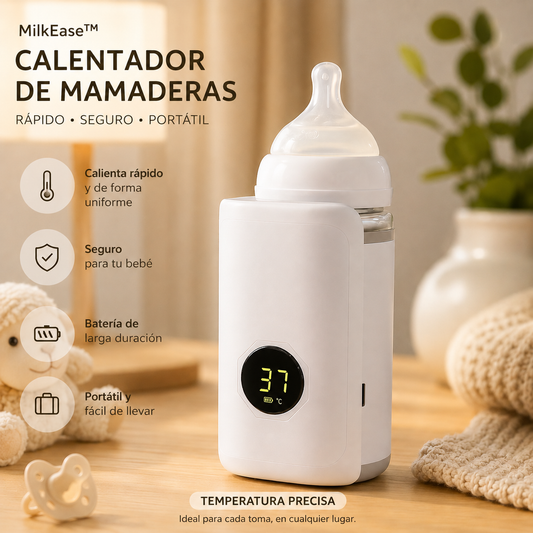MilkEase™ | Calentador Inteligente de Mamaderas