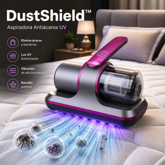 DustShield™ | Aspiradora Antiácaros UV